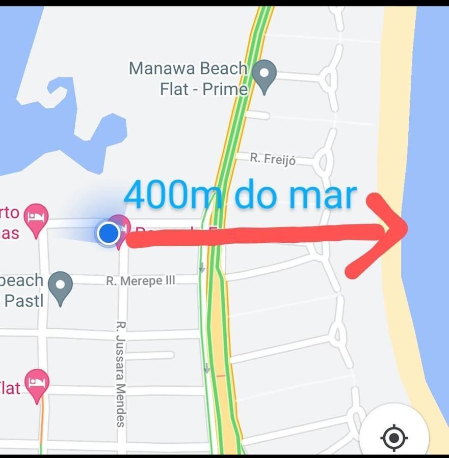 Studio C Completo 400M Da Praia Pôrto das Galinhas Eksteriør bilde